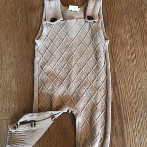Knitted toddler romper 14/24 months